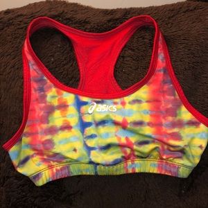 ASICS Reversible Tie Dye Sports Bra